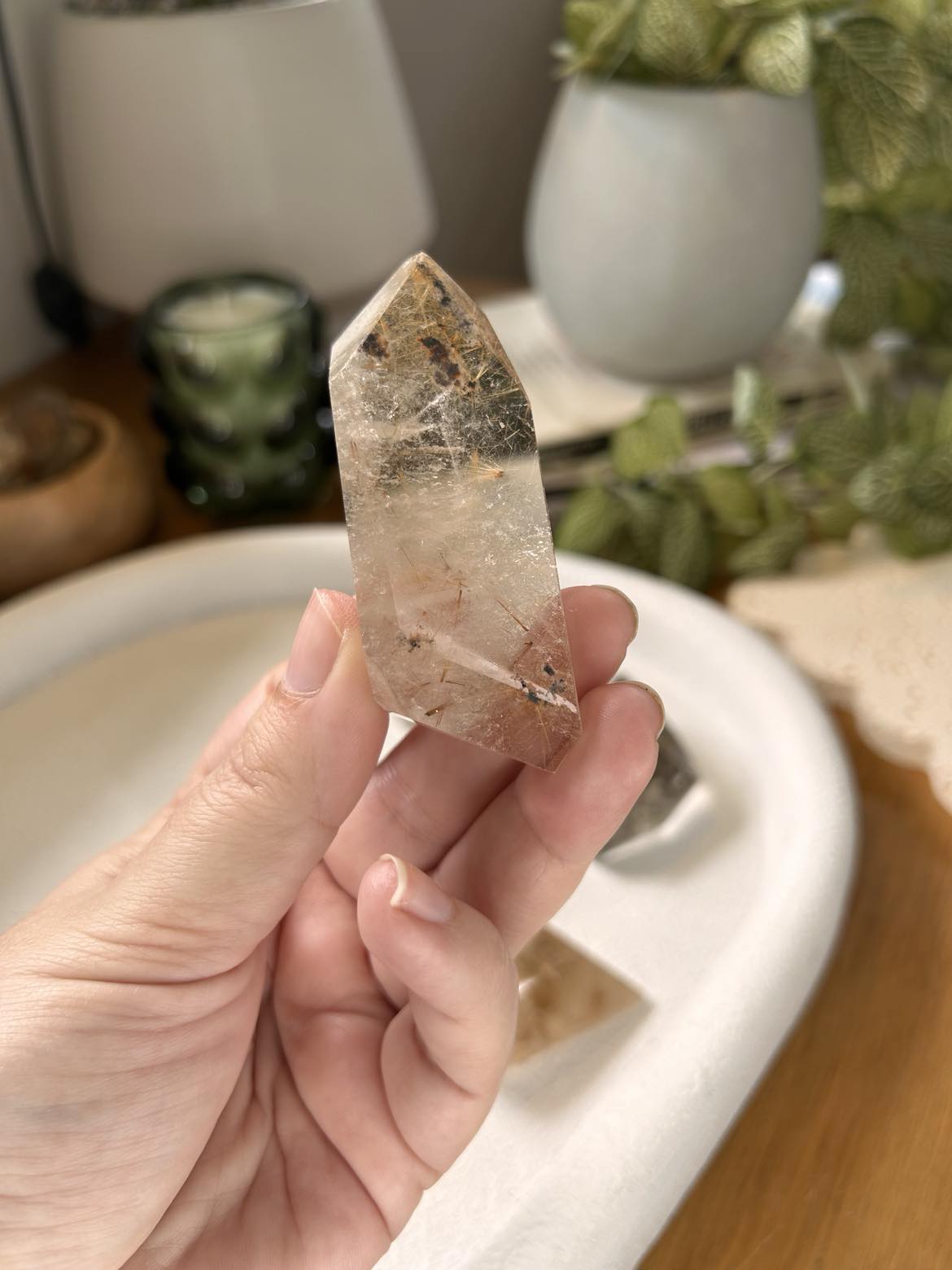 Rutile Quartz Freeform