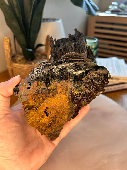 Geothite & Calcite Specimen