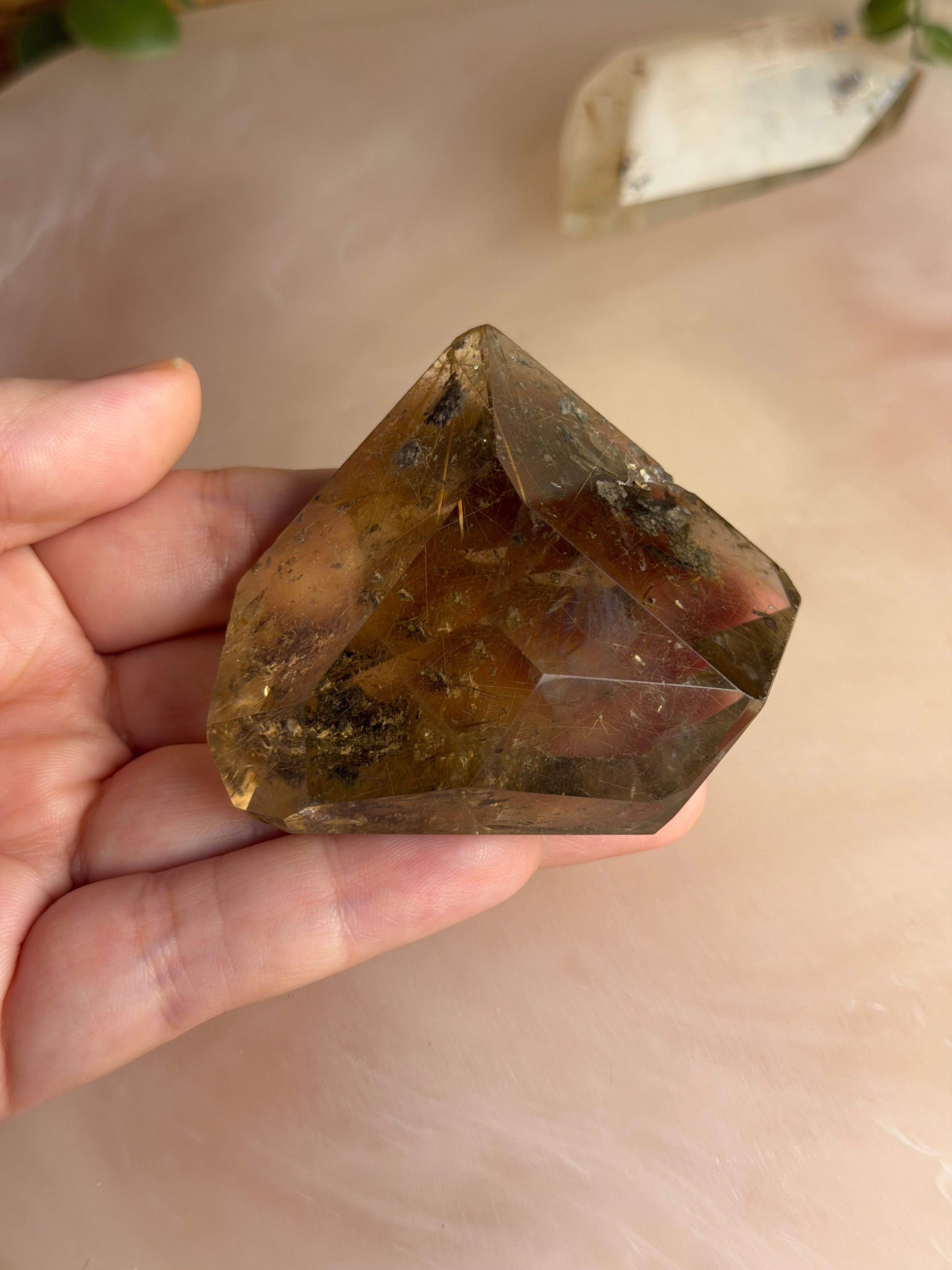 Rutile Quartz Freeform