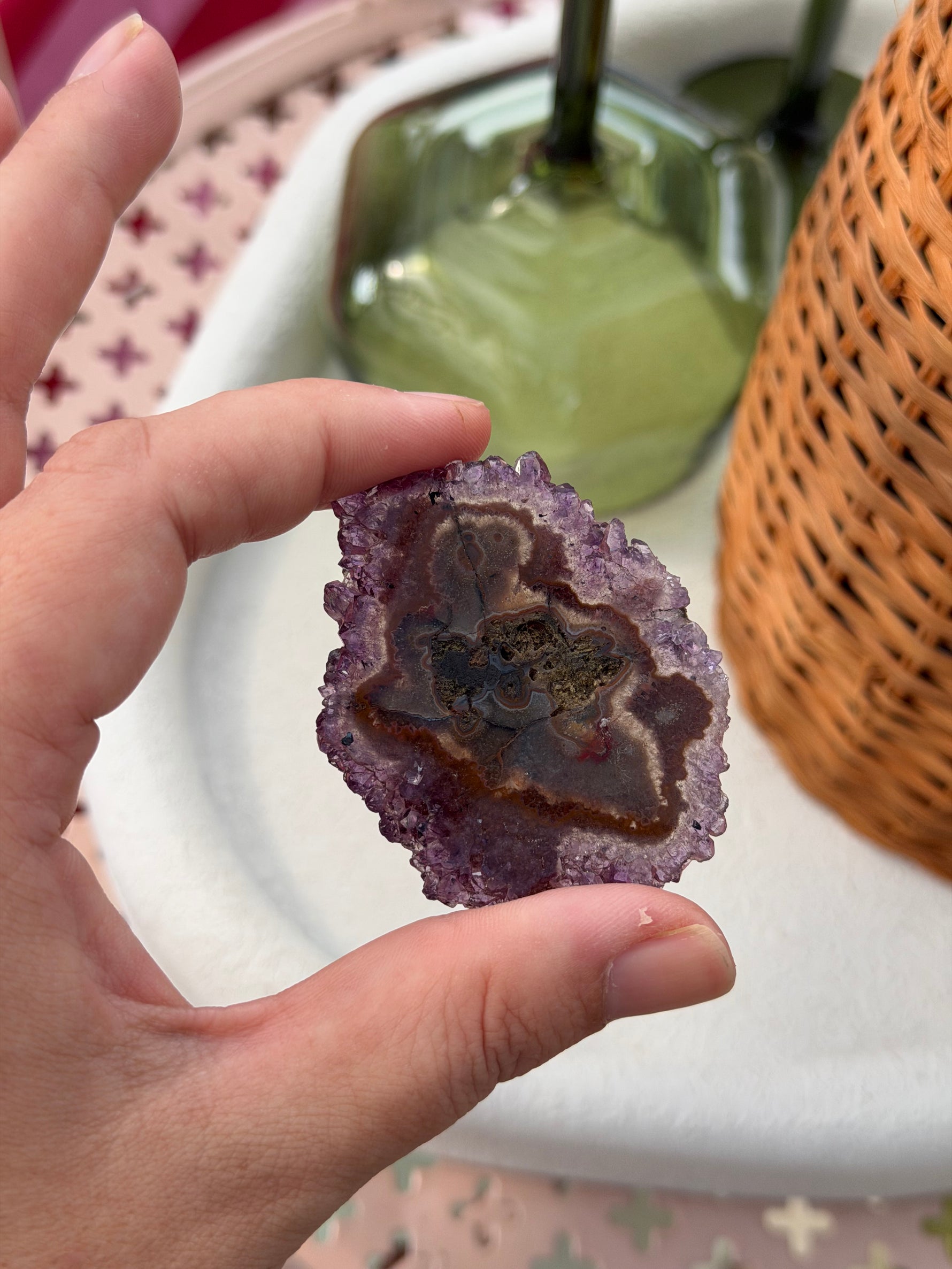 Amethyst Stalactite