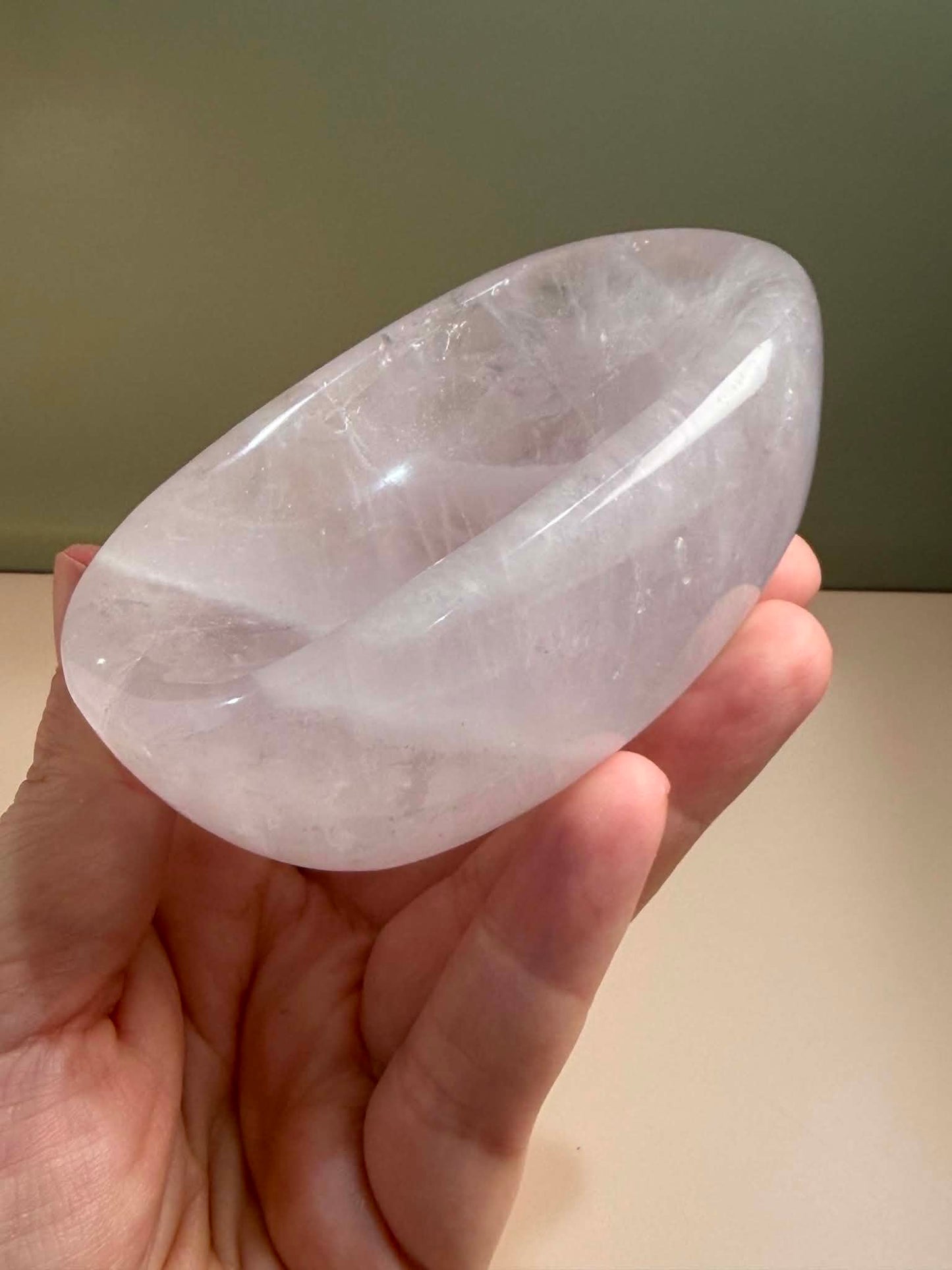 Rose Quartz Trinket Dish