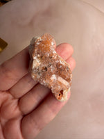 Pink Amethyst Mini Cluster on Stand