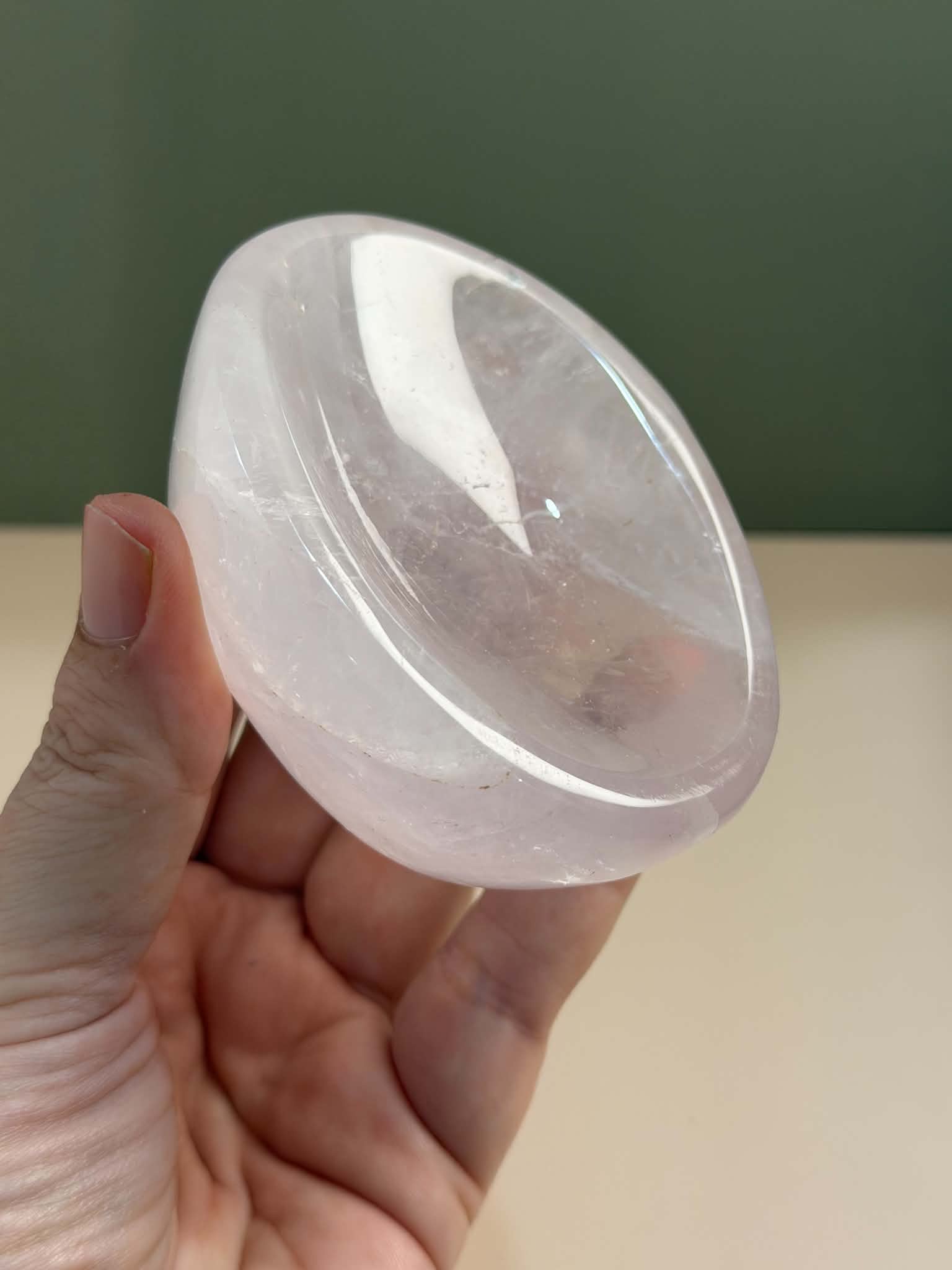 Rose Quartz Trinket Dish