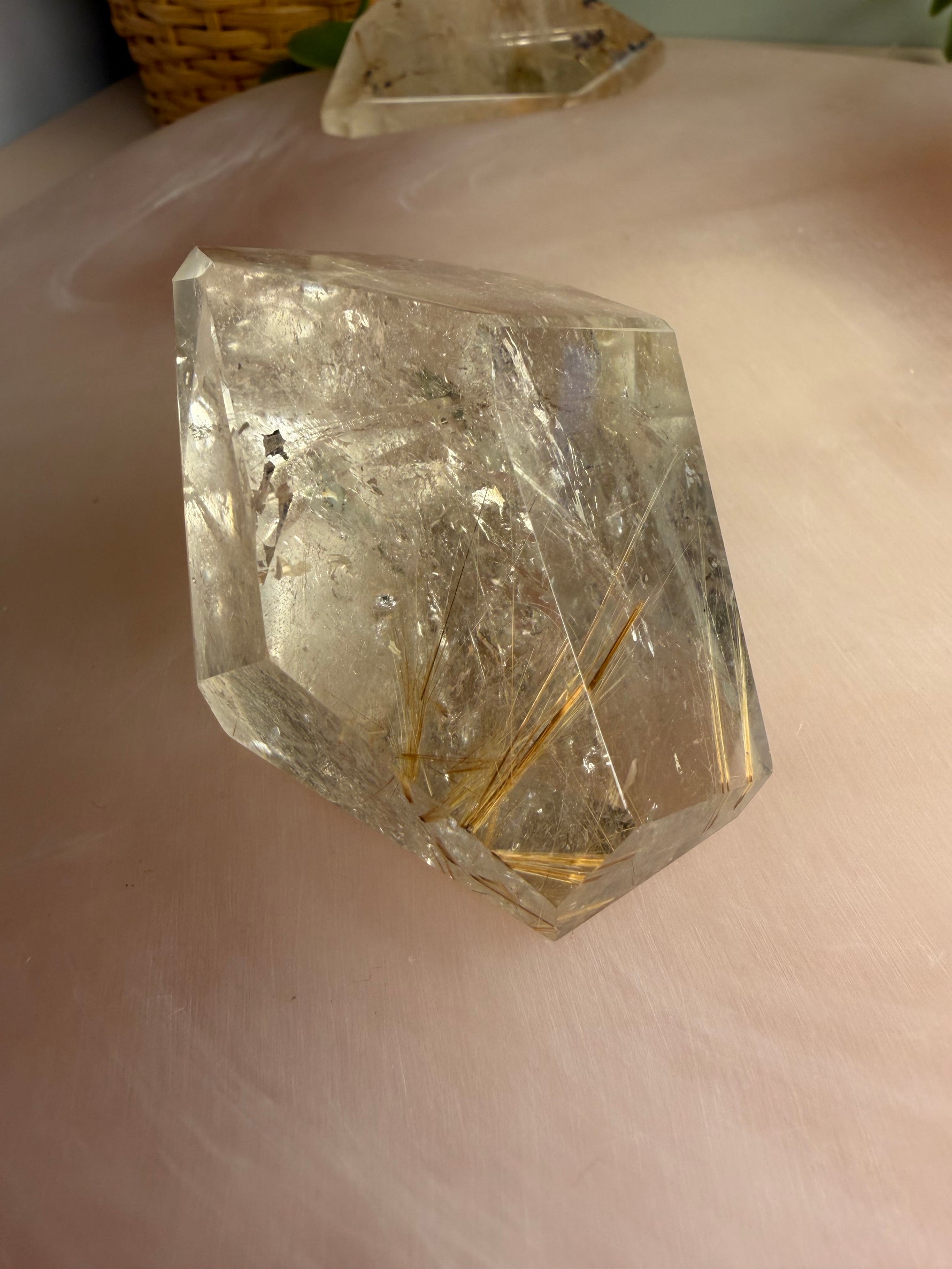 Rutile Quartz Freeform