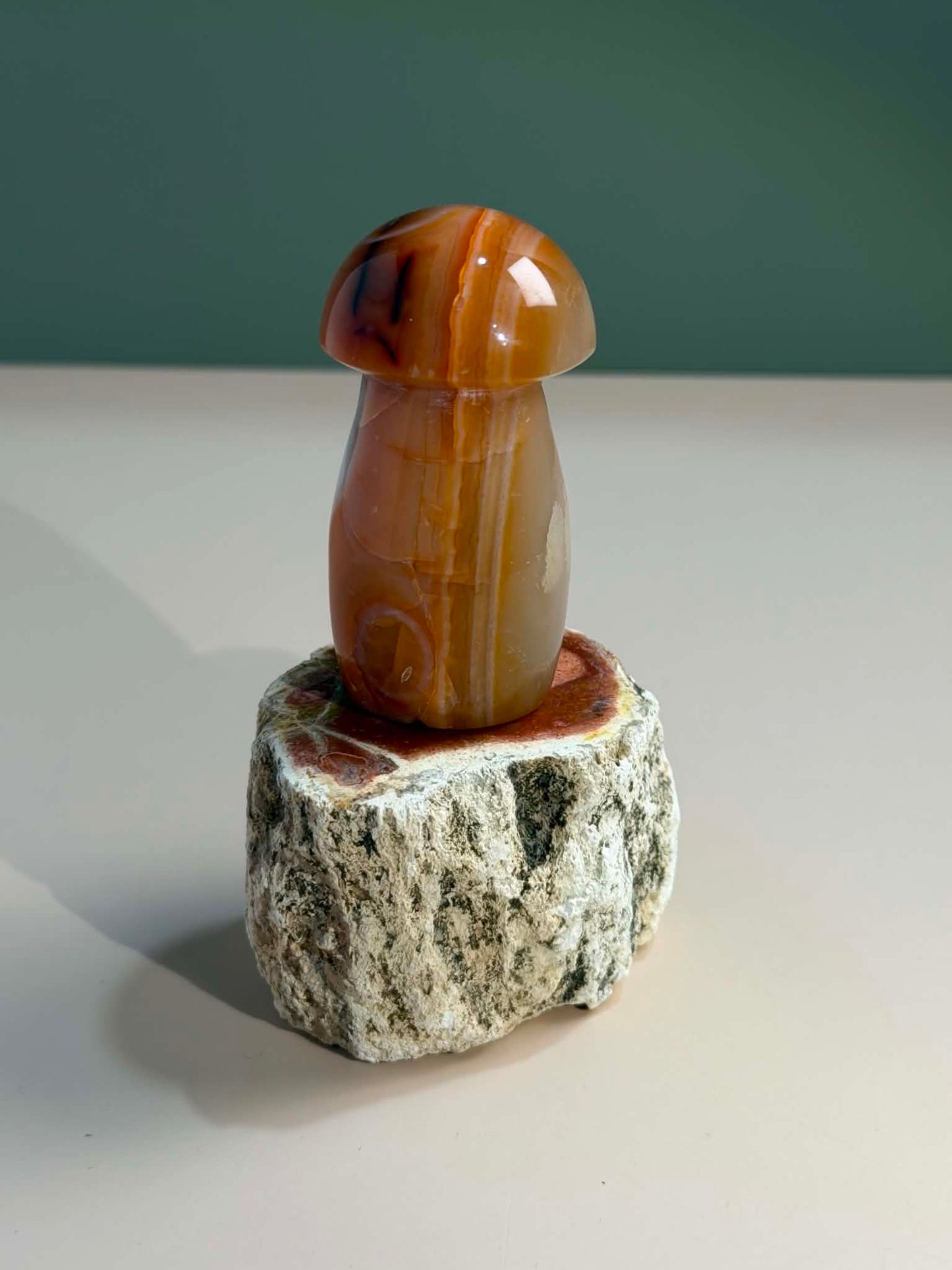 Carnelian Mushroom