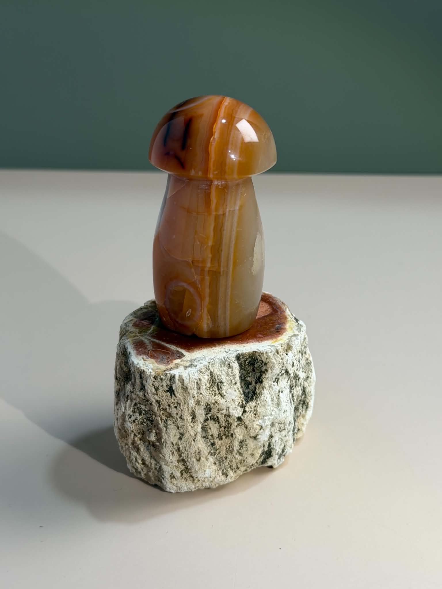 Carnelian Mushroom