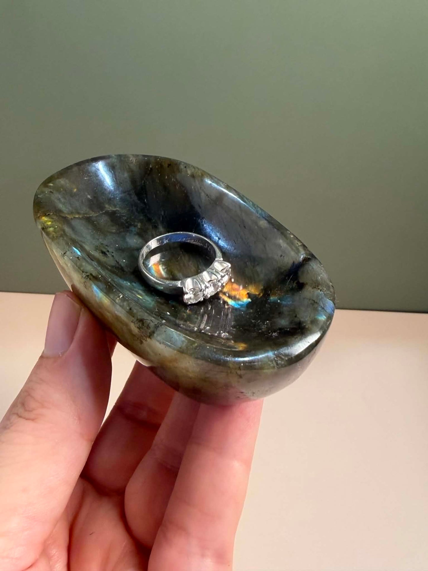 Labradorite Trinket Dish