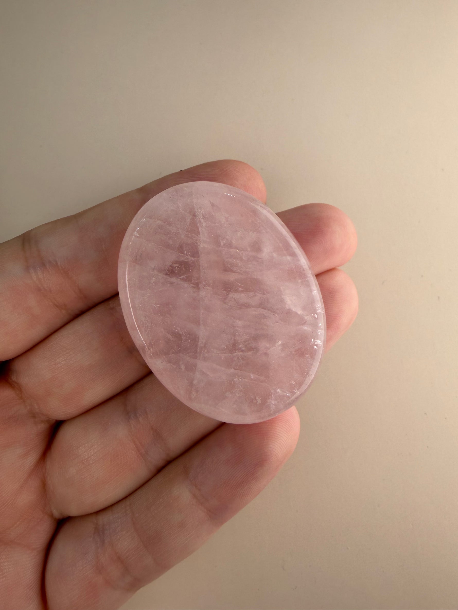 Rose Quartz Thumbstone