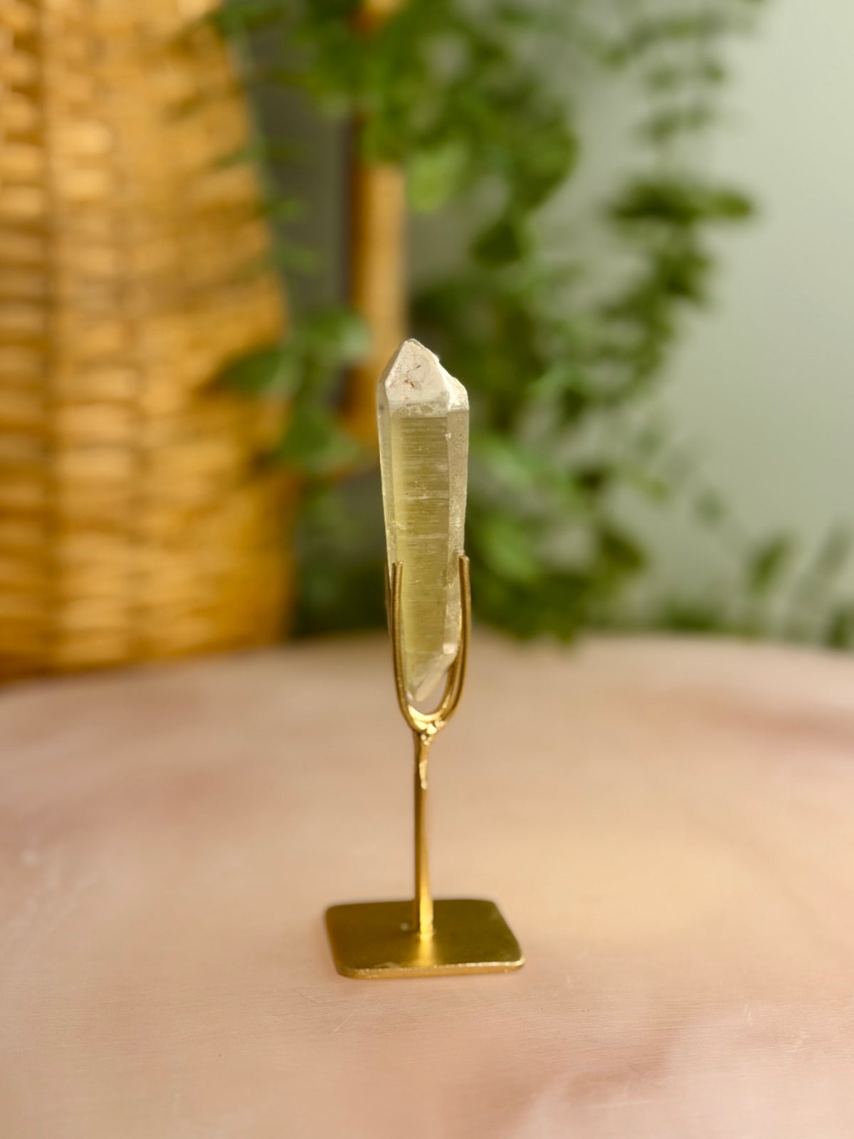 Citrine Seed on Stand