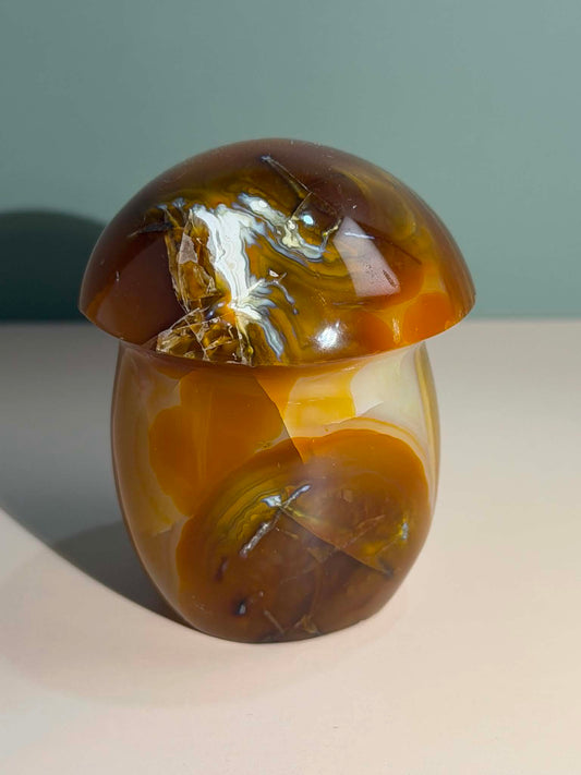 Carnelian Mushroom