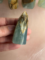 Blue/Green Onyx (Banded Calcite)
