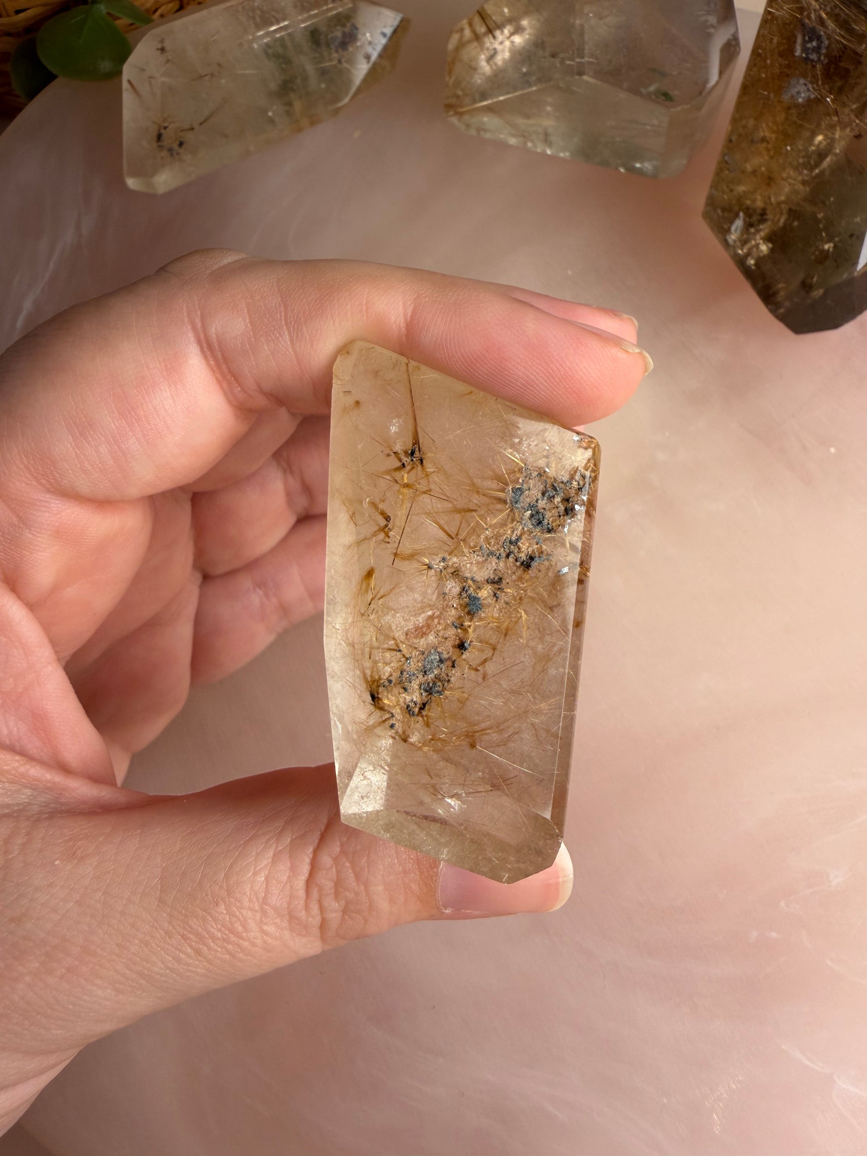 Rutile Quartz Freeform