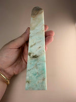 Blue Aragonite Unique Tower