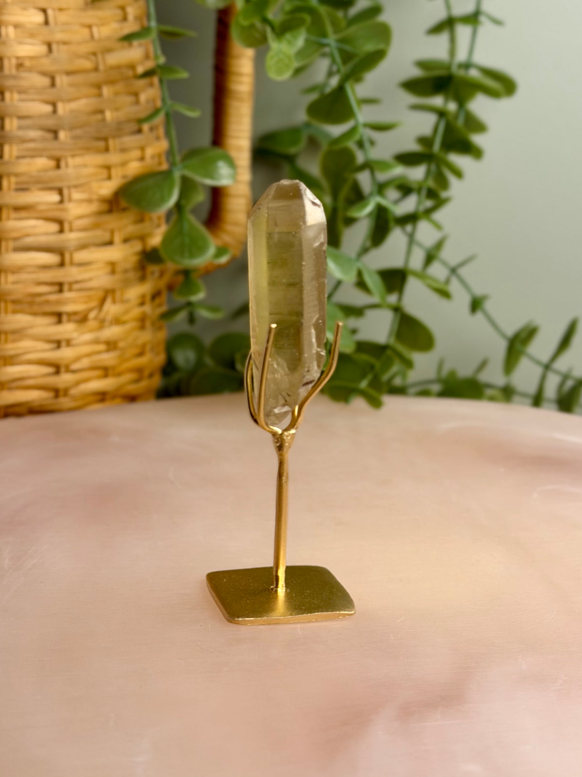 Citrine Seed on Stand