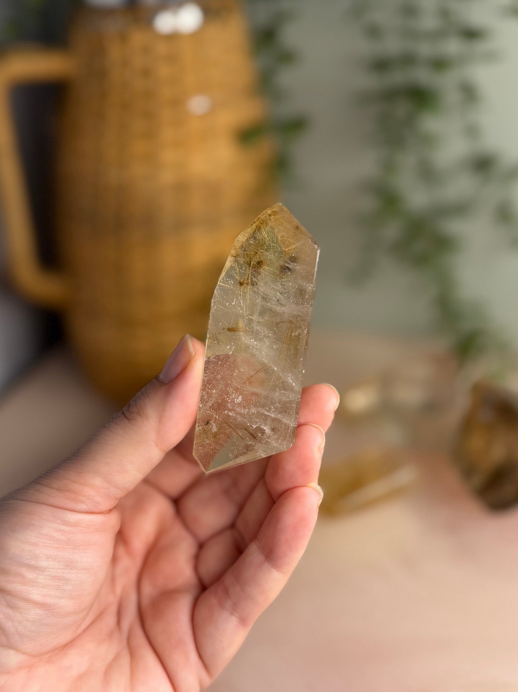 Rutile Quartz Freeform