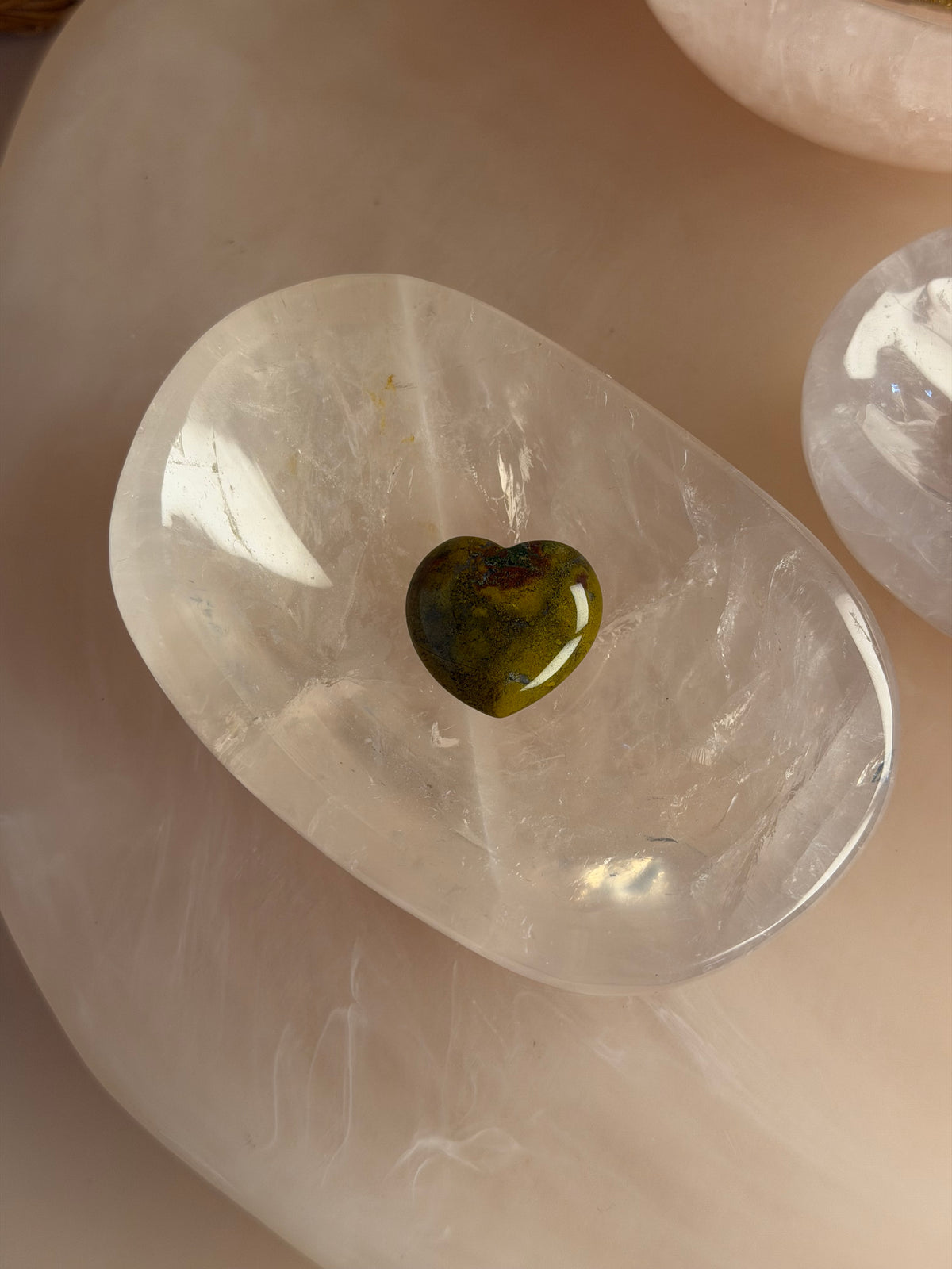 Rose Quartz Trinket Dish