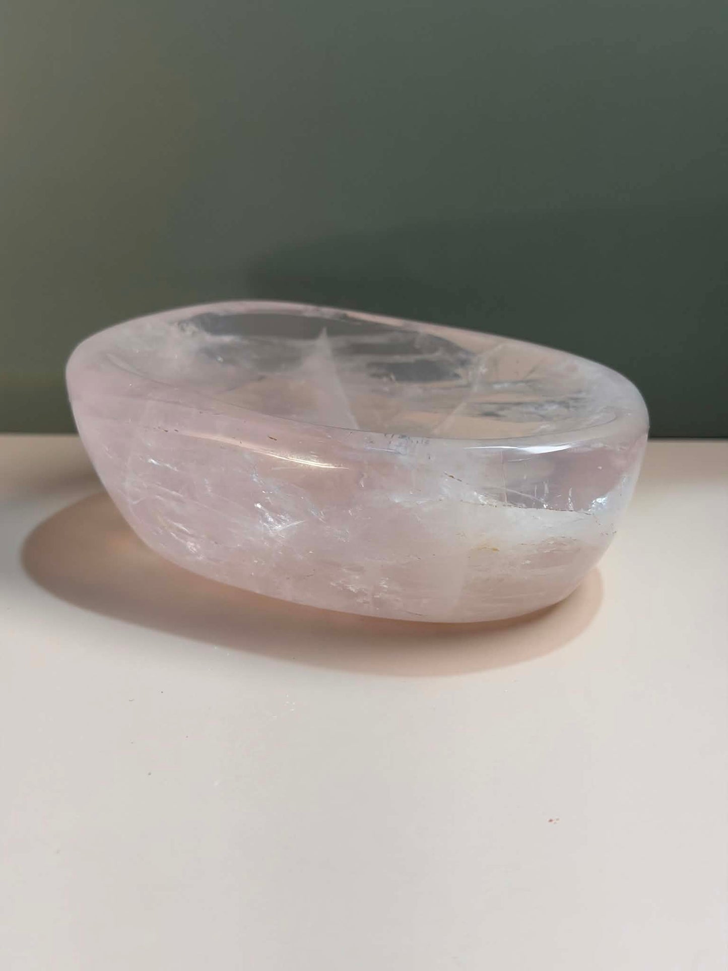 Rose Quartz Trinket Dish