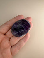 Chevron Amethyst Thumbstone