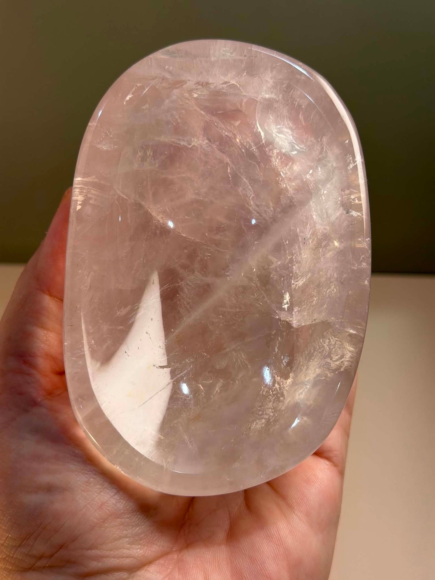 Rose Quartz Trinket Dish