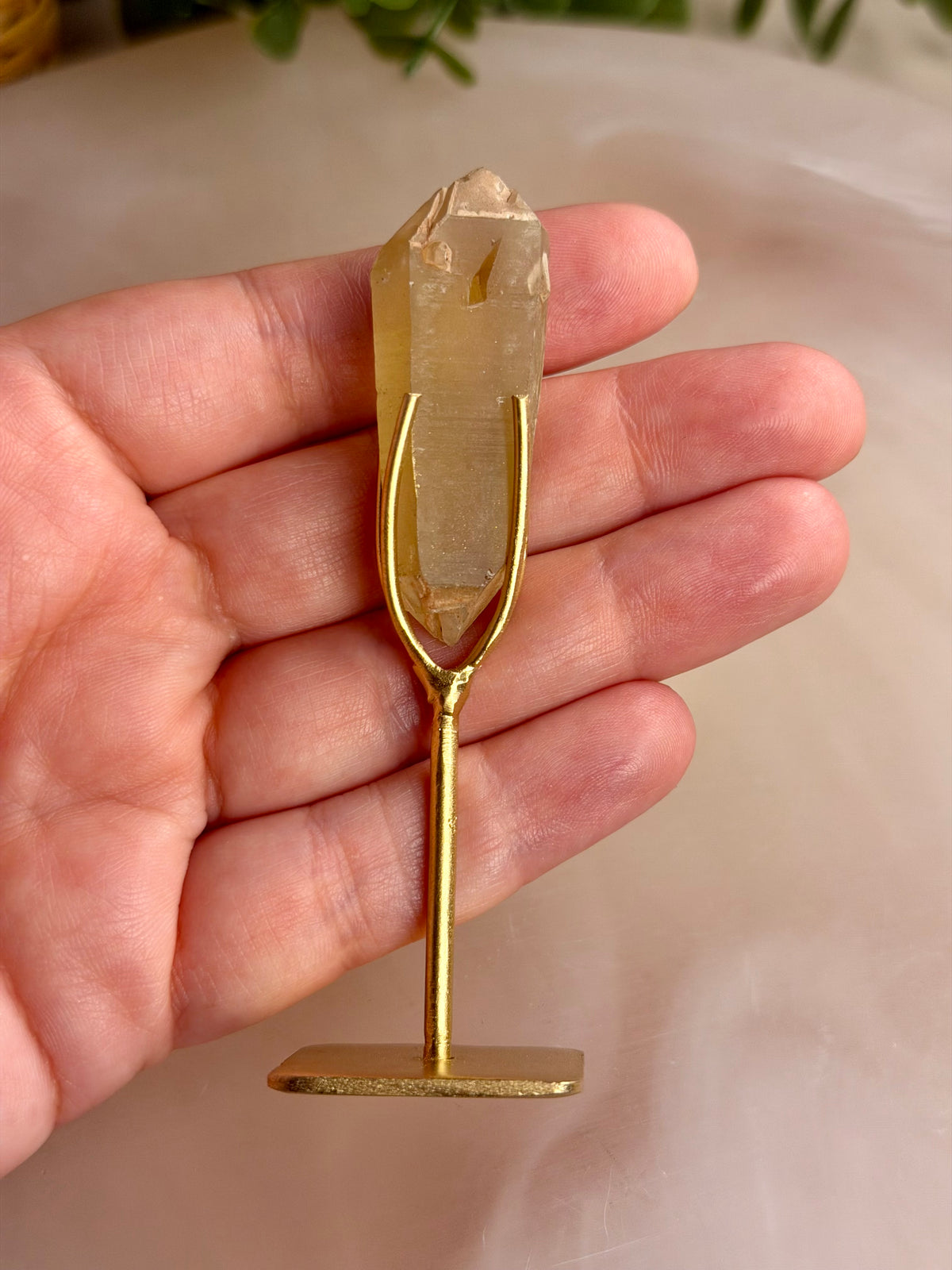 Citrine Seed on Stand