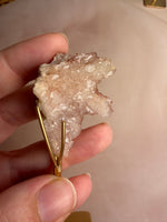 Pink Amethyst Mini Cluster on Stand
