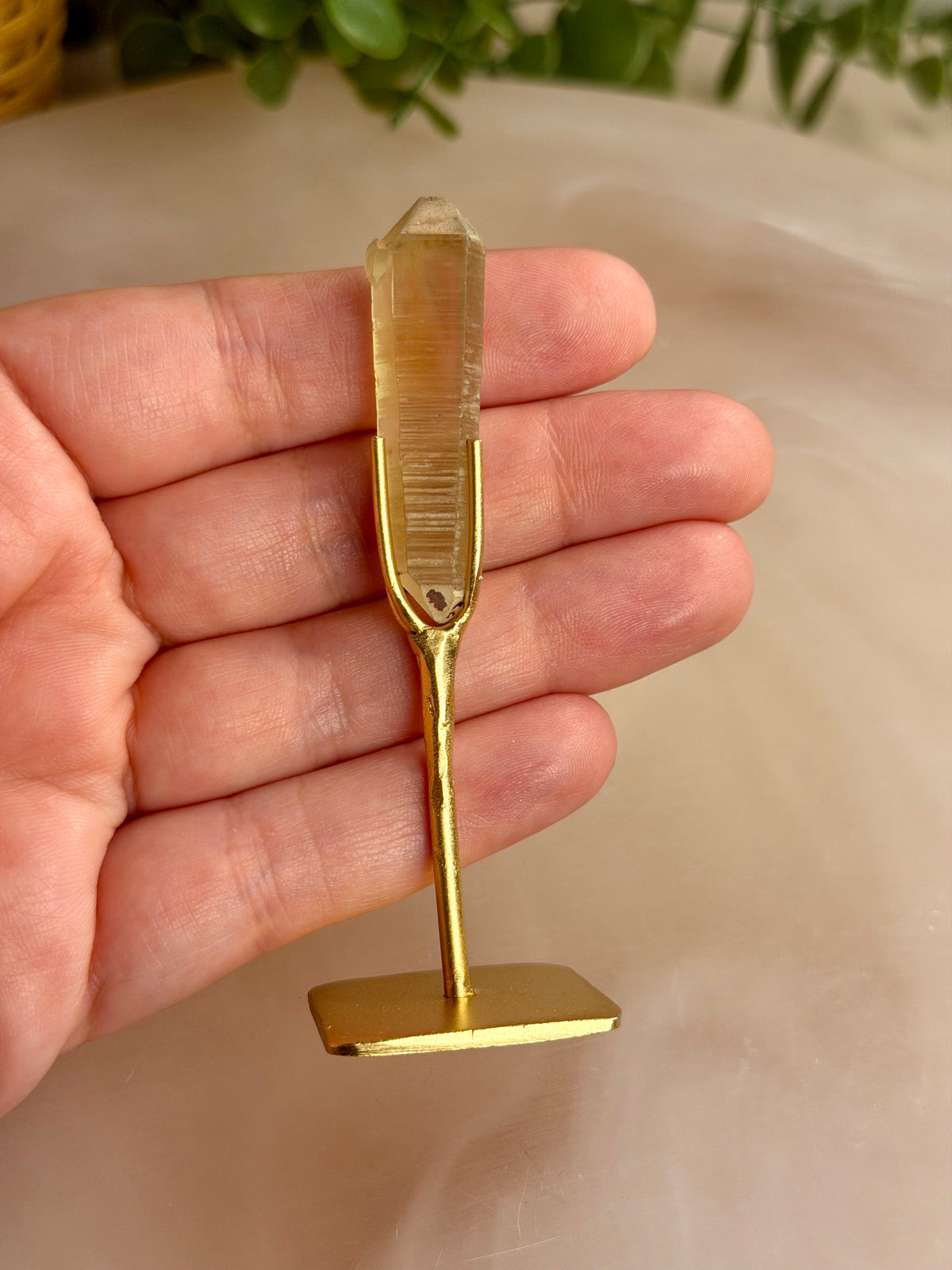Citrine Seed on Stand
