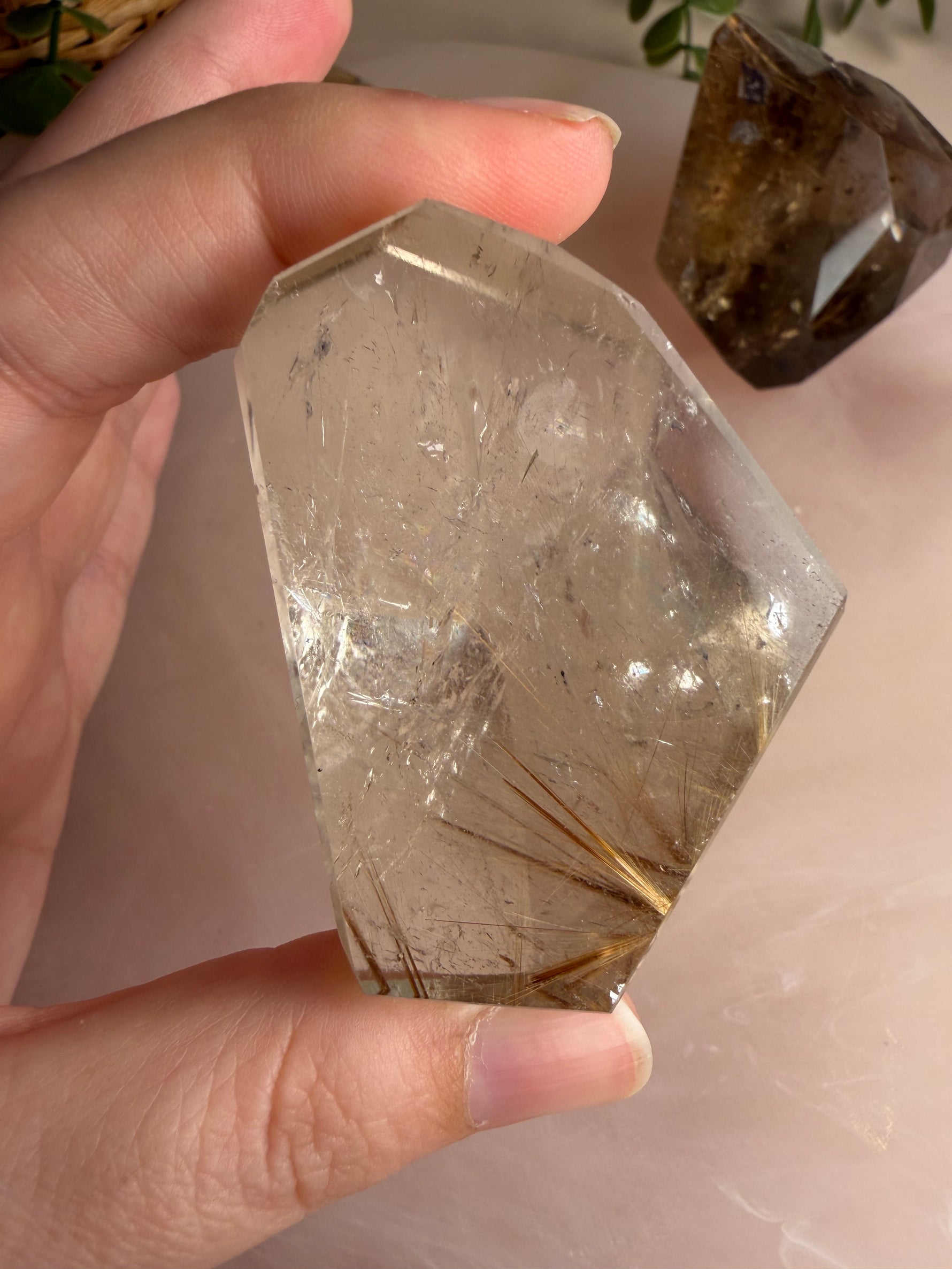 Rutile Quartz Freeform