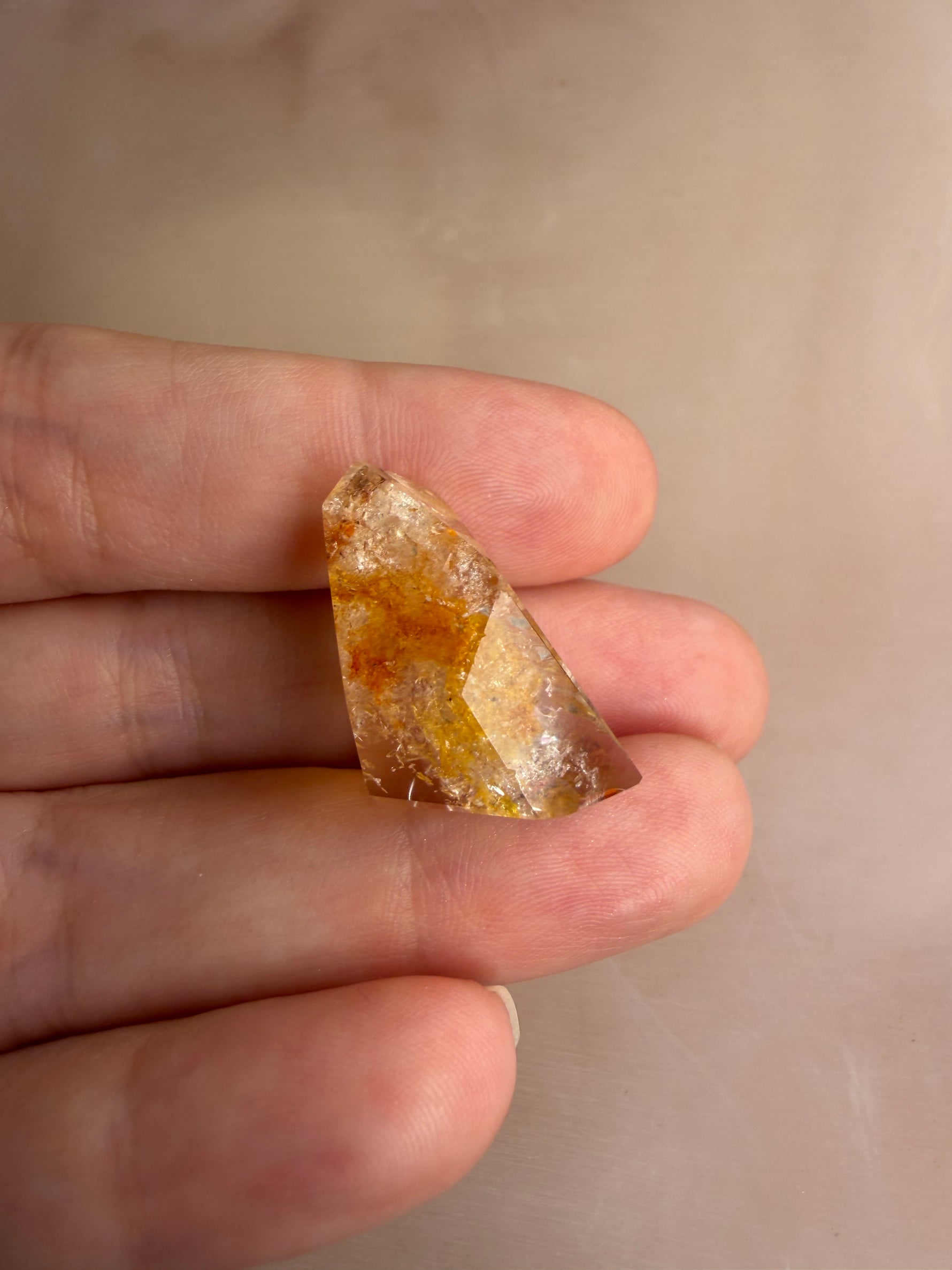 Fire Quartz & Golden Healer Baby