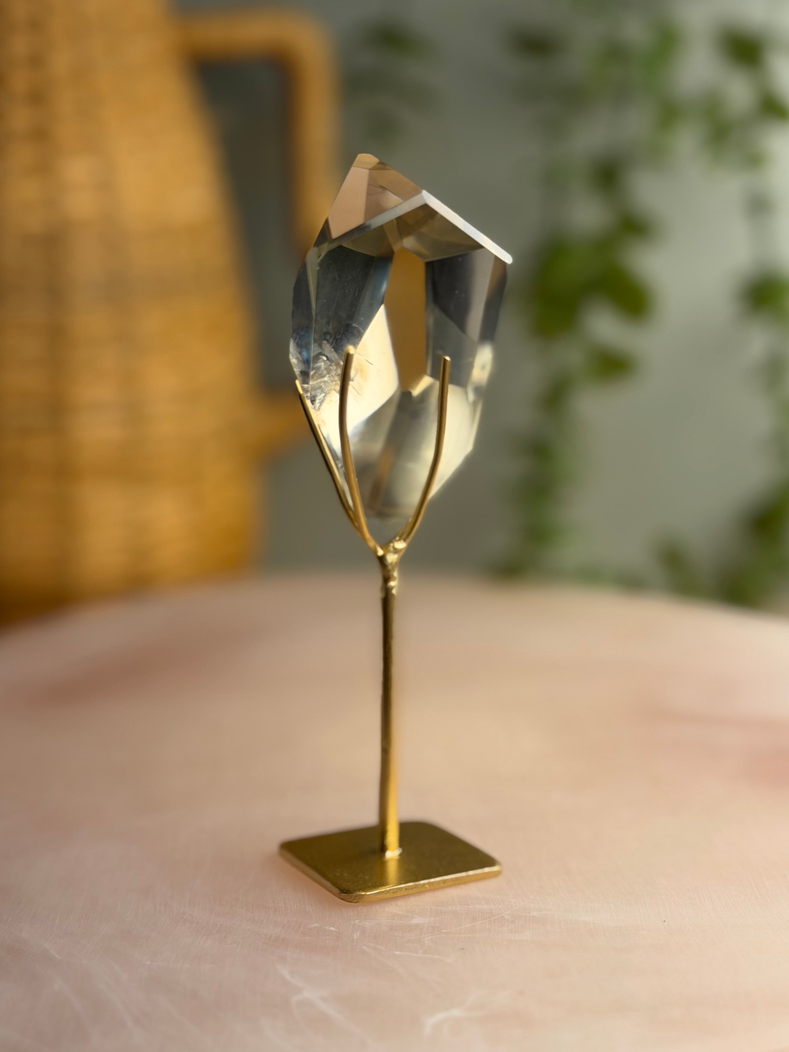 Smokey Quartz Freeform on Stand