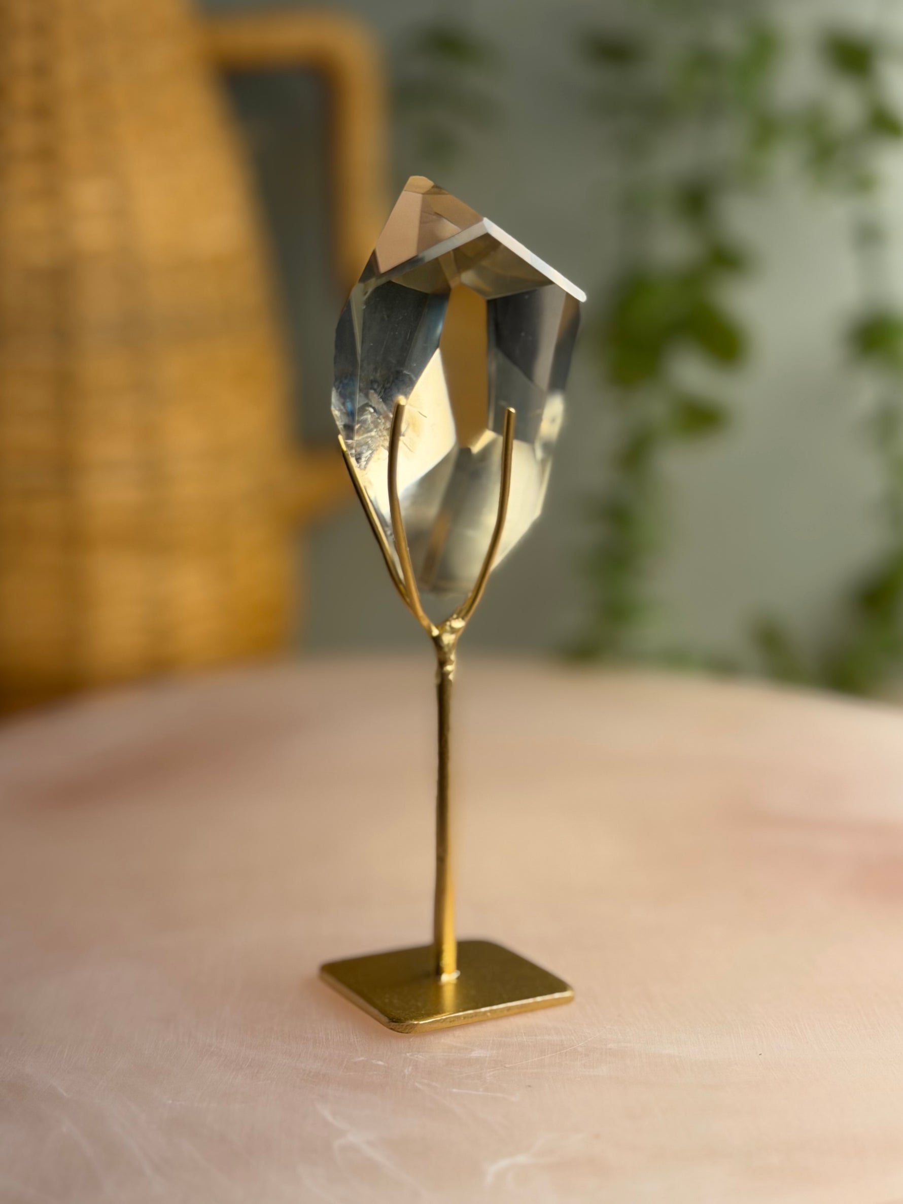 Smokey Quartz Freeform on Stand