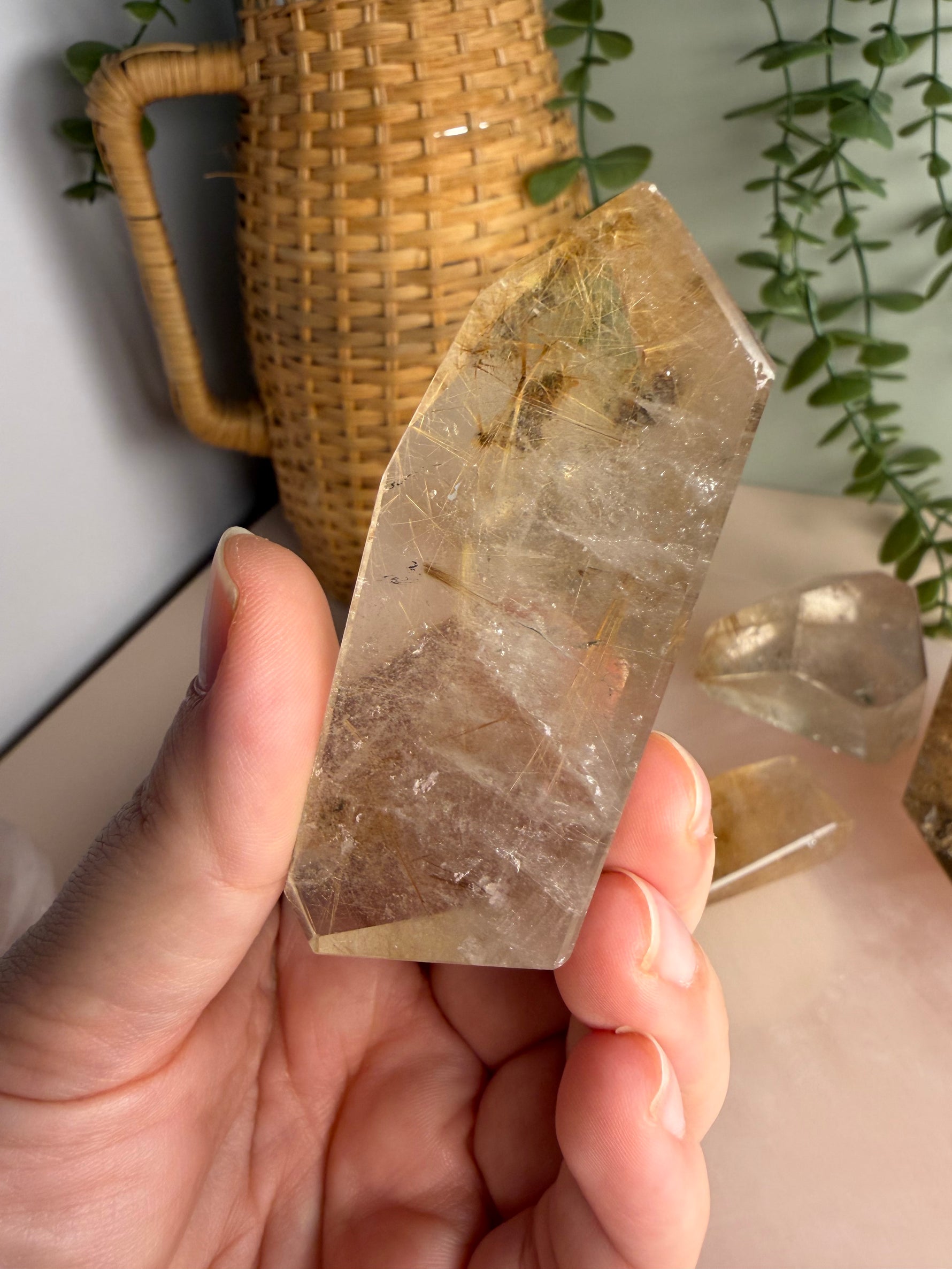 Rutile Quartz Freeform