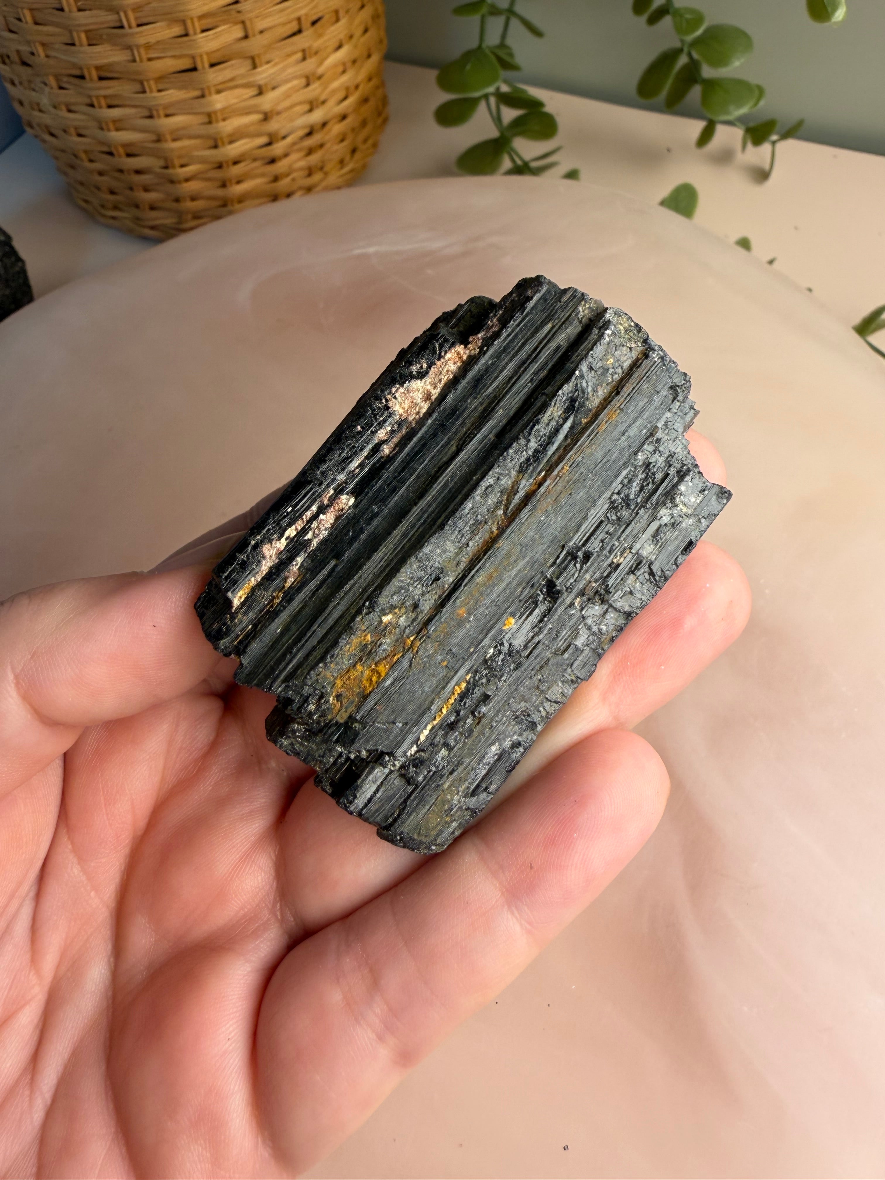 Black Tourmaline Rough