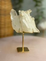 “Castle” Quartz Cluster on Stand