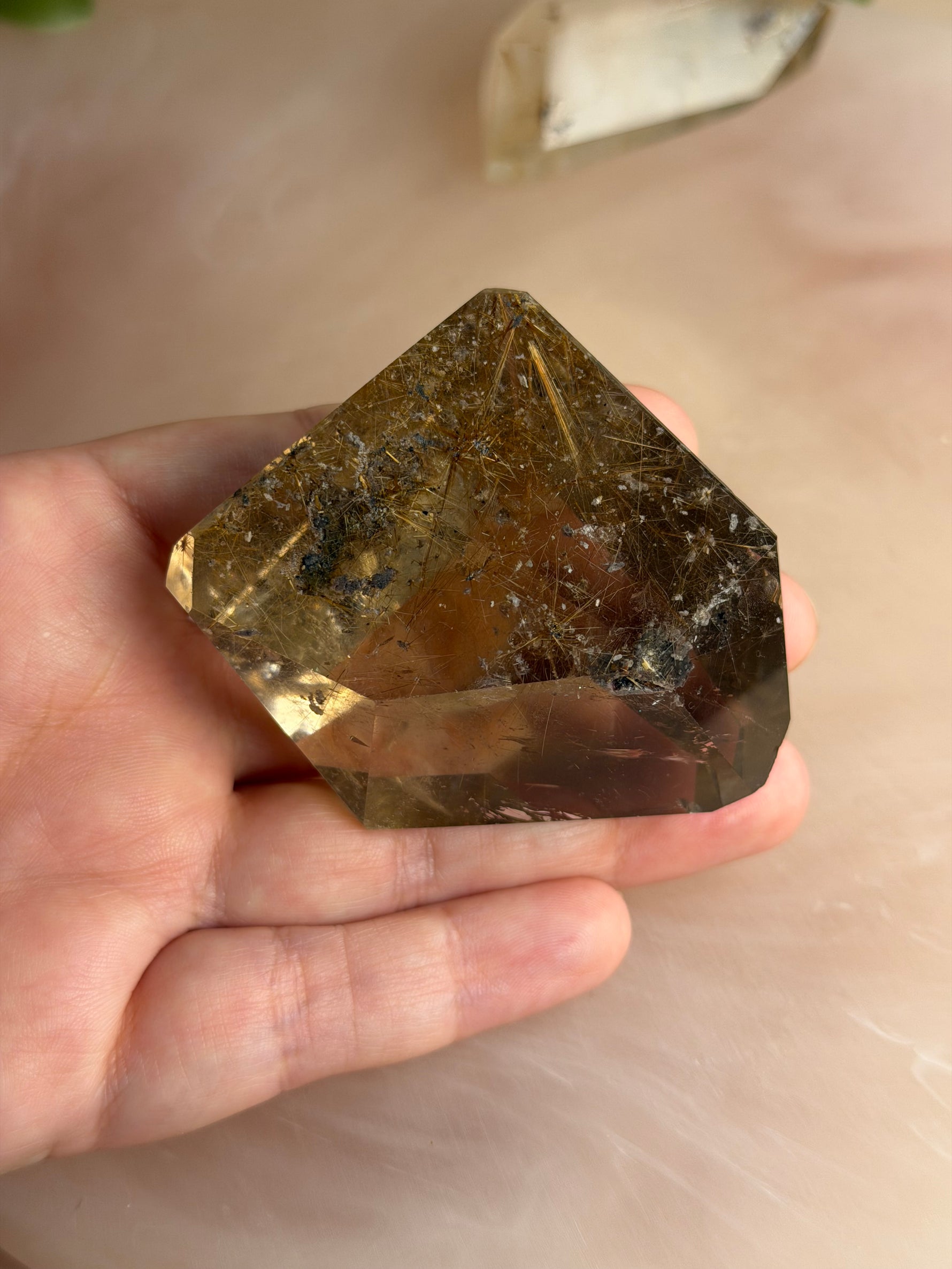 Rutile Quartz Freeform