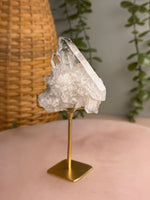 Quartz with Garden Inclusions and Double Terminated Point