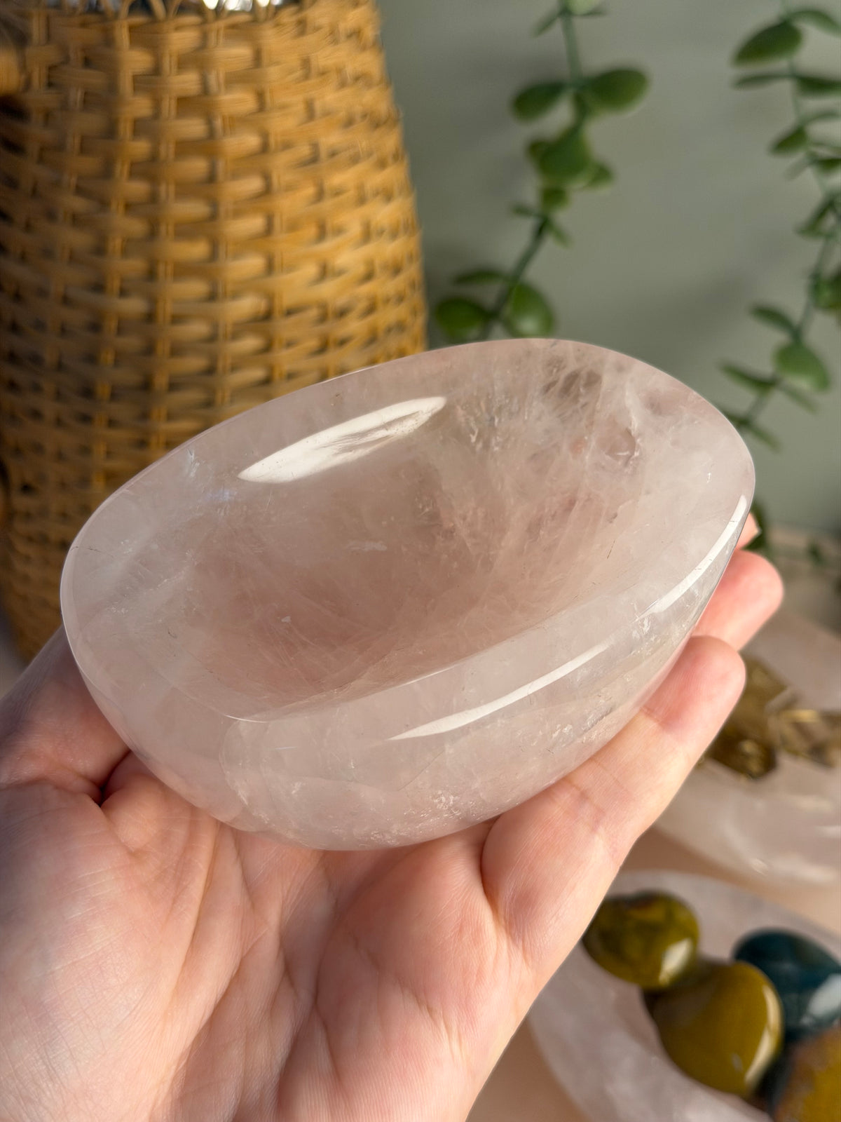 Rose Quartz Trinket Dish