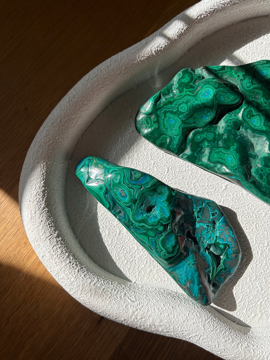 Malachite and Chrysocolla