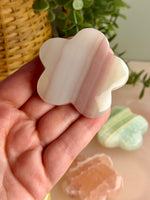 Pink Banded Calcite Flower