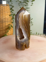 Agate Tower with Druzy