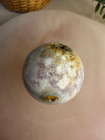 Amethyst Flower Agate Sphere
