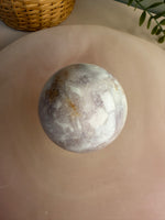 Amethyst Flower Agate Sphere