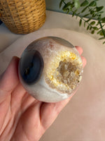 Amethyst Flower Agate Sphere
