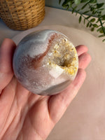 Amethyst Flower Agate Sphere
