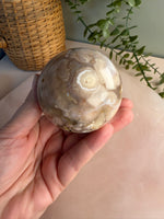 Flower Agate Sphere