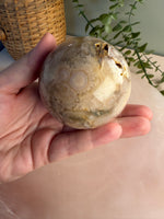 Flower Agate Sphere