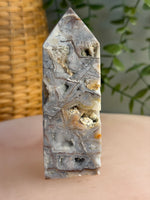 Crazy Lace Agate Tower