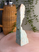 Blue Aragonite Unique Tower