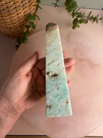 Blue Aragonite Unique Tower