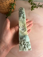 Blue Aragonite Unique Tower