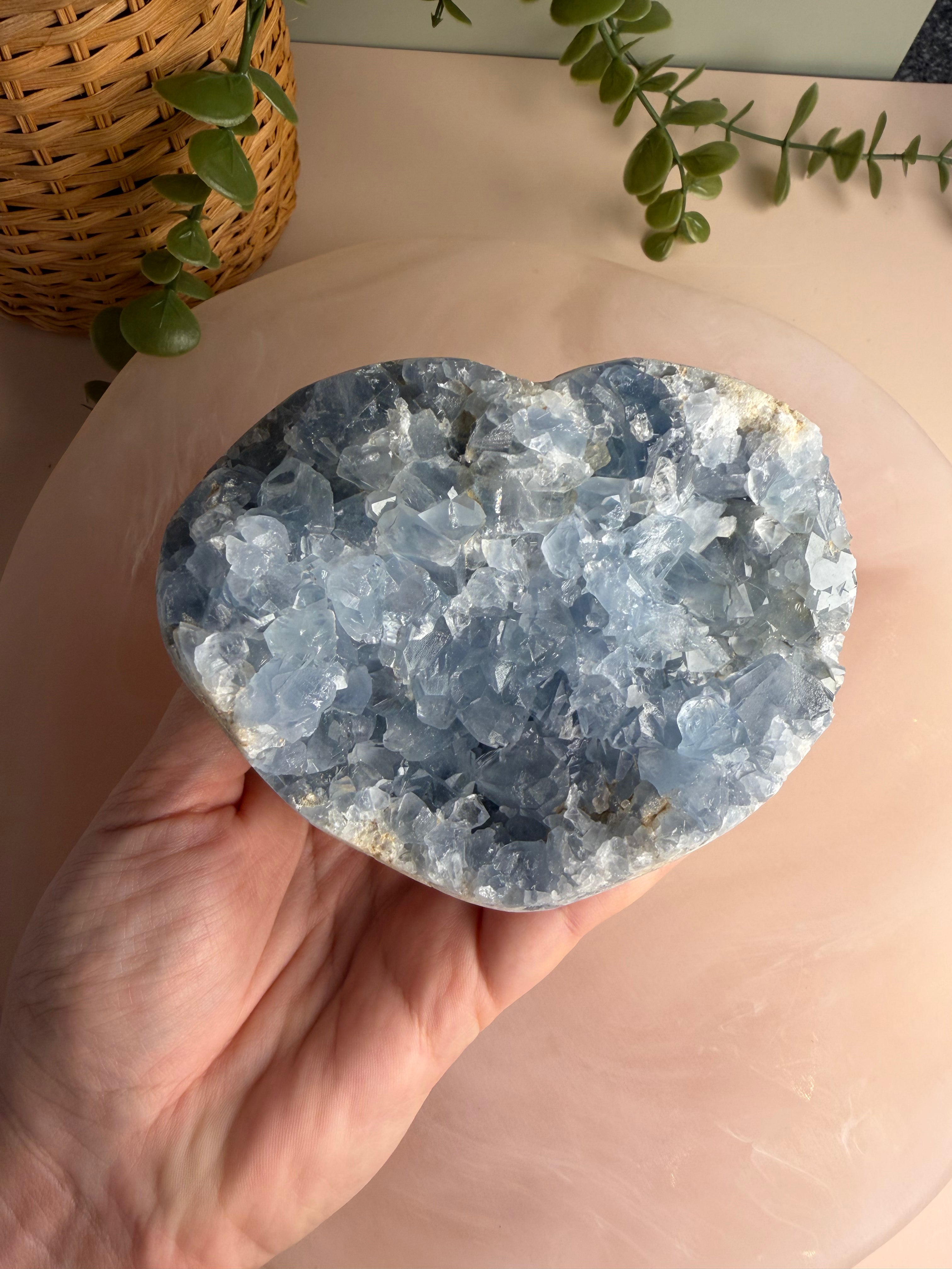 Celestite Heart